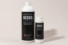 White Acrylic Gesso Varnish BreathingColor 